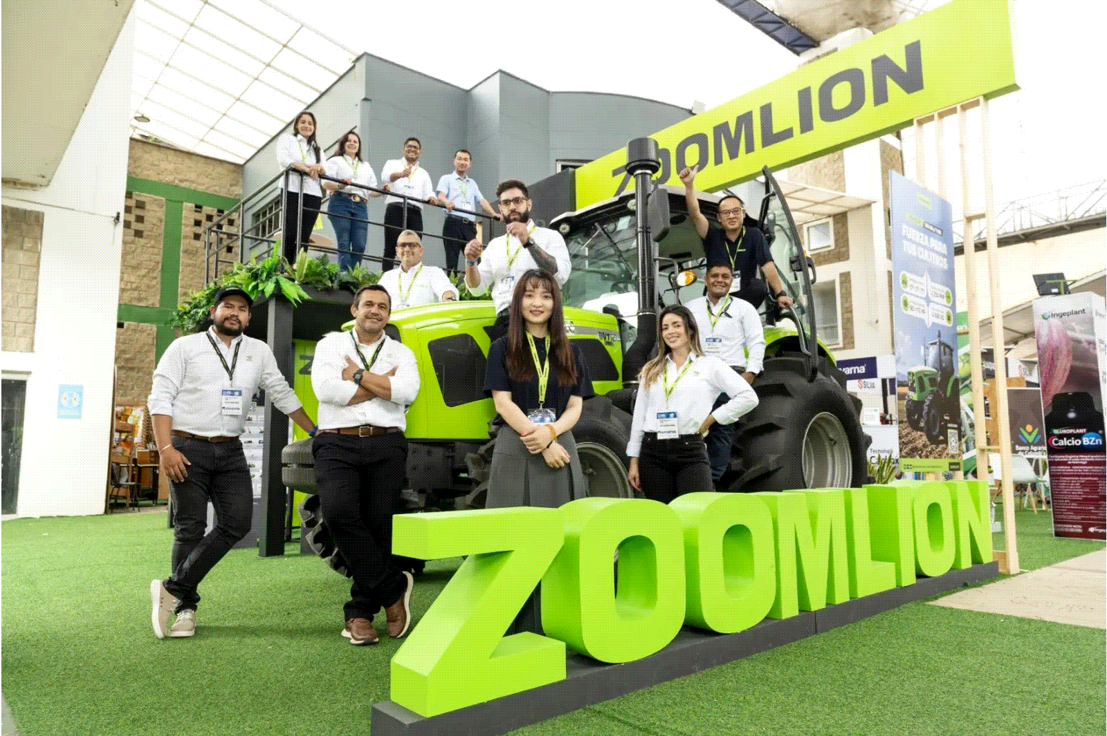 Zoomlion Agriculture machinery made a wonderful debut at the Colombian agricultural event in the phase