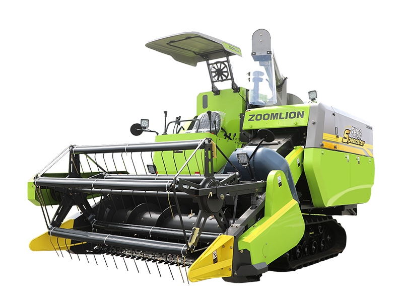 Zoomlion FH88 rice corn grain combine harvester