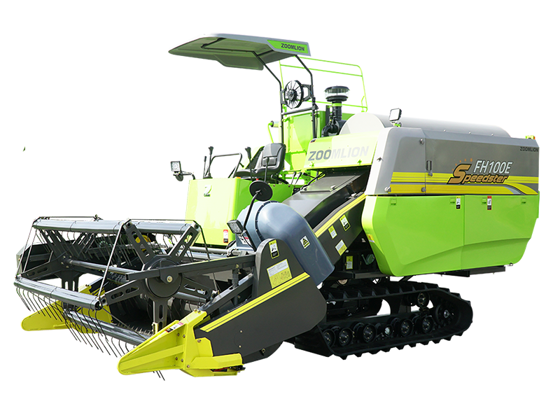 Zoomlion FH100E rice corn grain combine harvester