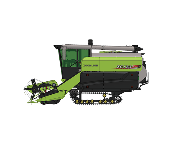 ZC123S Crawler Rice Combine Harvester